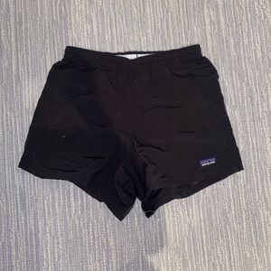 Black Patagonia shorts